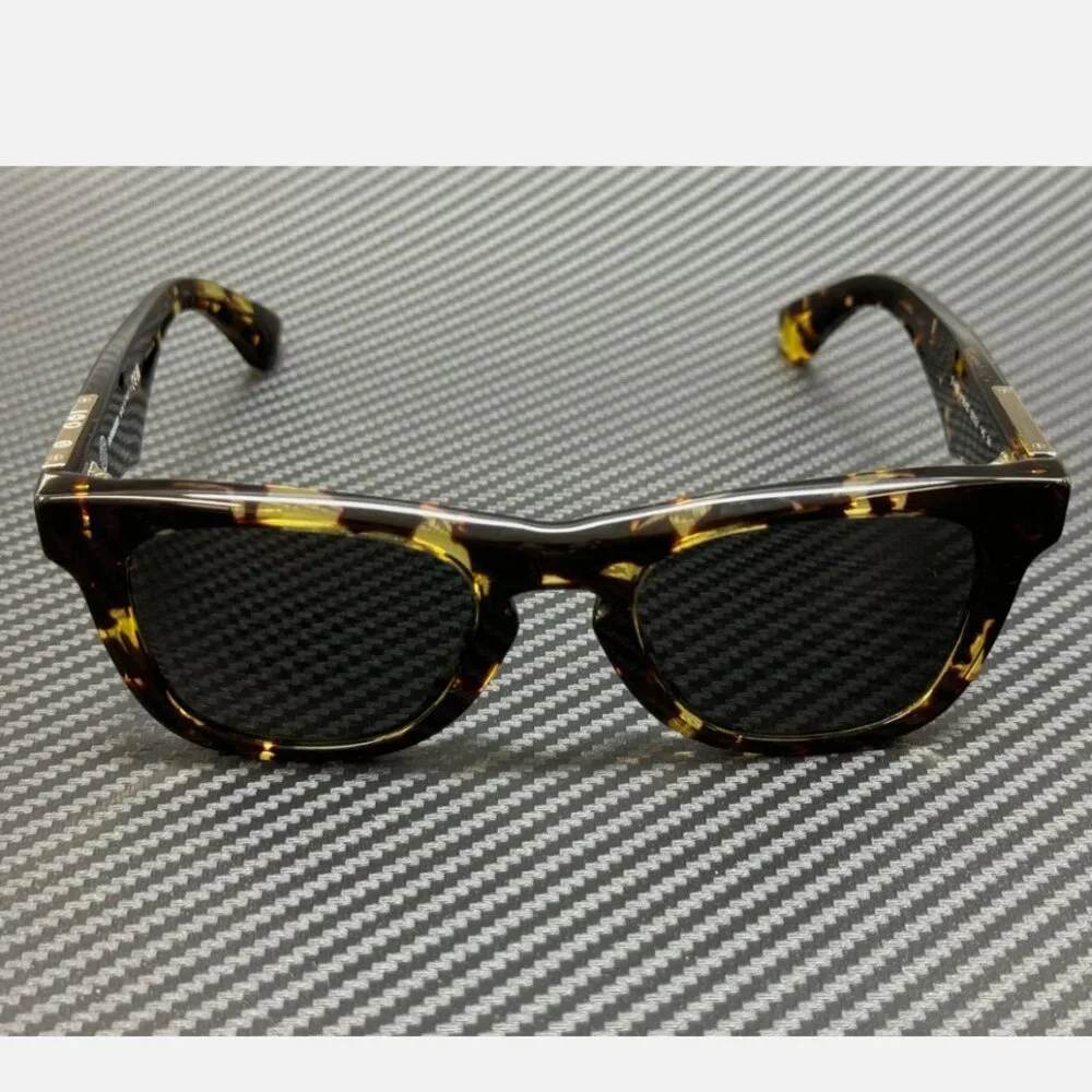 Burberry 50mm Dark Havana Grey Sunglasses - Picture 2 of 5